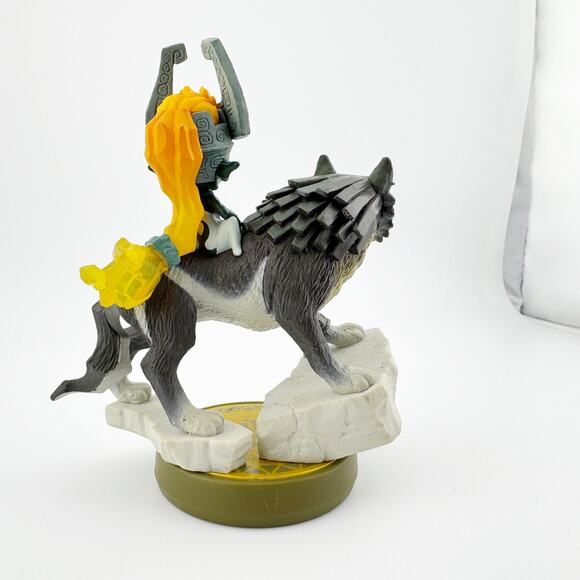 Nintendo Zelda Amiibo Wolf Link‎ Midna Twilight Princess Figurine Collectible - Picture 6 of 9